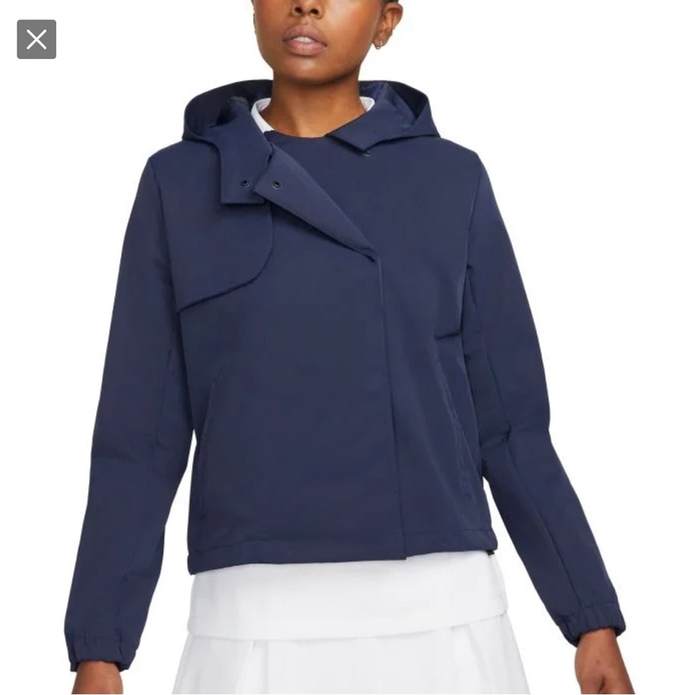 Nike Womens Repel Golf Jacket. Navy. Size L